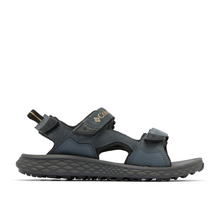 Load image into Gallery viewer, Columbia Men&#39;s Konos Hiker 3-Strap Sandals (Graphite/Black)
