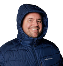 Load image into Gallery viewer, Columbia Men&#39;s Labyrinth Loop II Hooded Insulated Jacket (Collegiate Navy)
