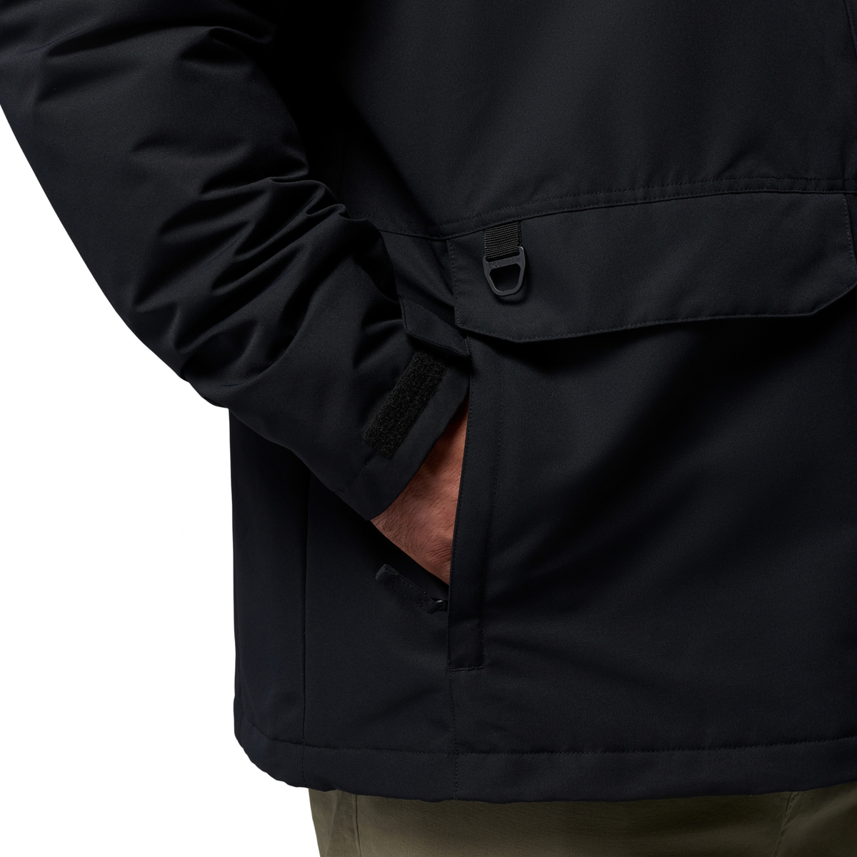 Columbia Men's Landroamer Fleece Lined Waterproof Jacket Black 010 2174421