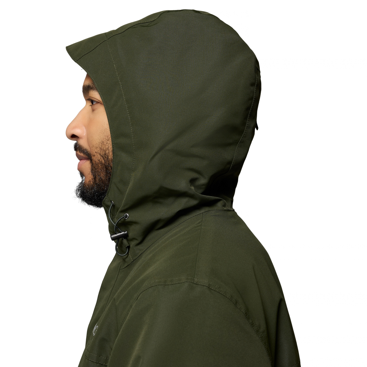 Columbia Men's Landroamer Fleece Lined Waterproof Jacket Greenscape Stone Green 366 2174421