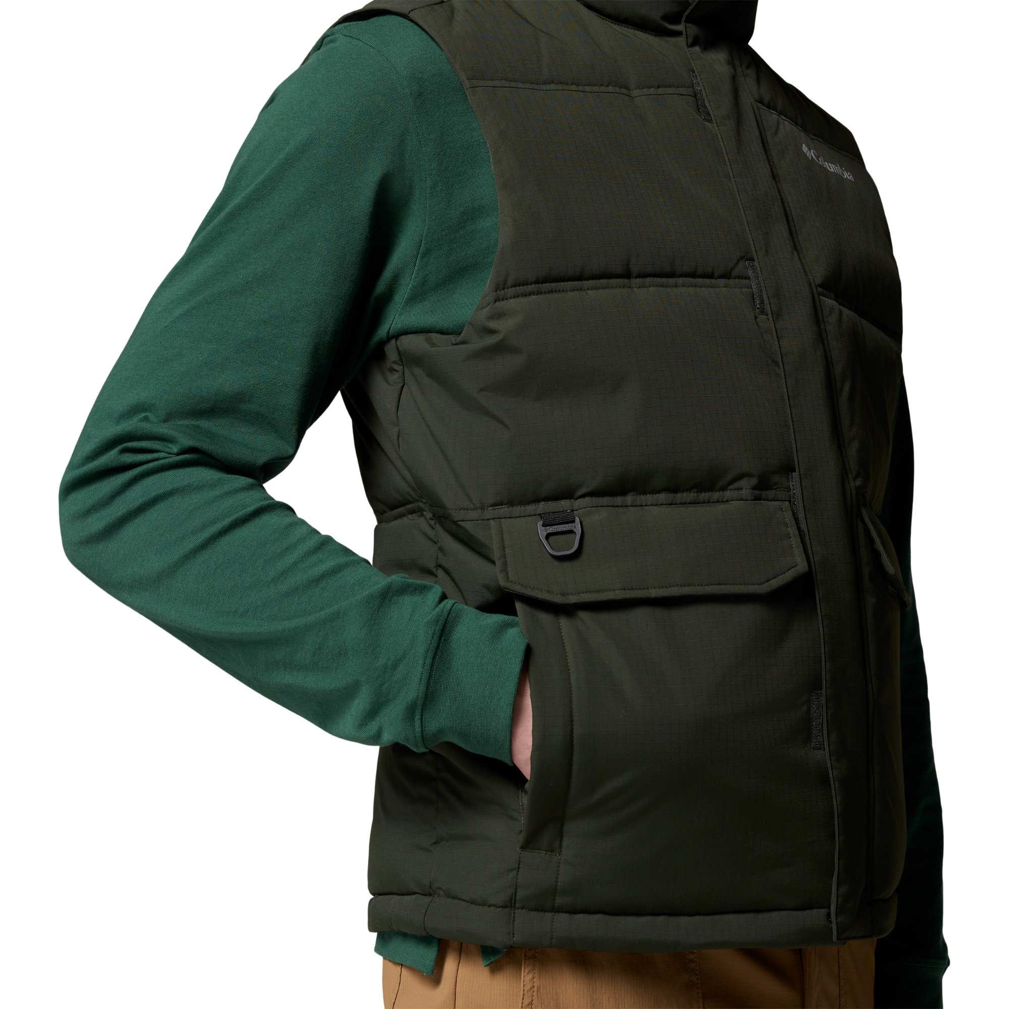Columbia Men's Landroamer Insulated Puffer Vest (Greenscape)