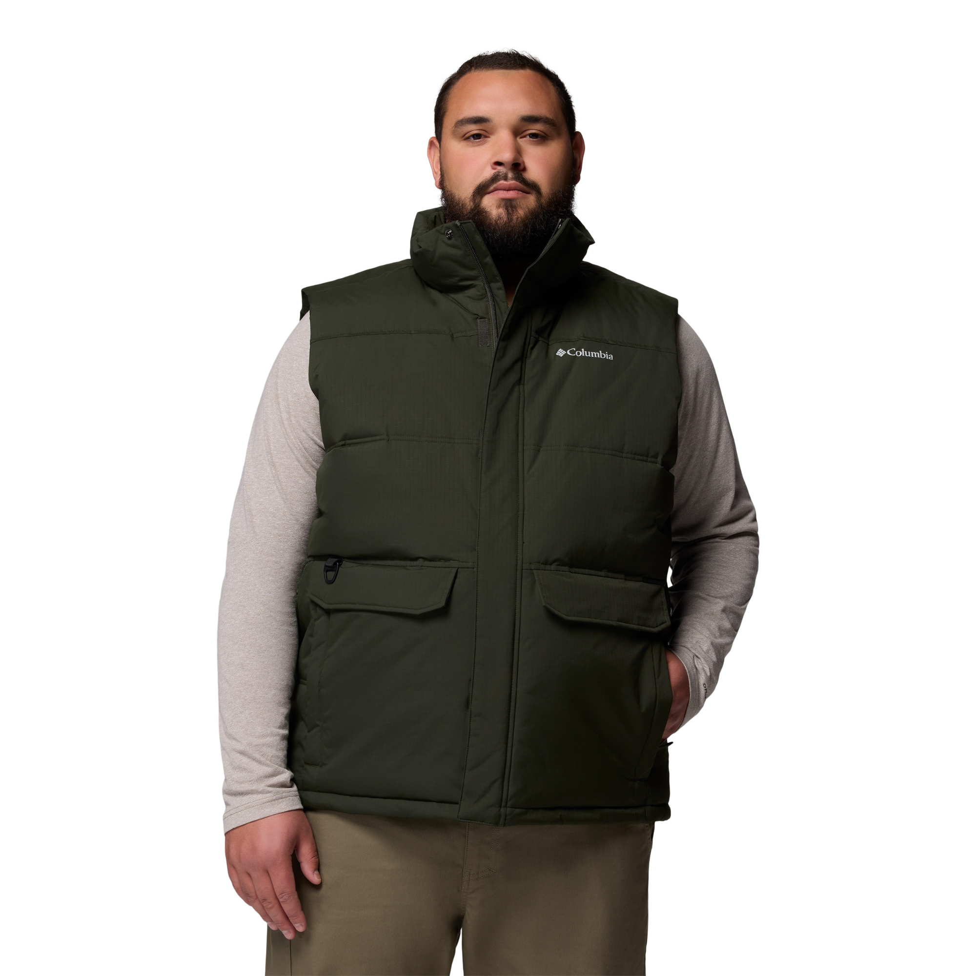 Columbia Men's Landroamer Insulated Puffer Vest (Greenscape)