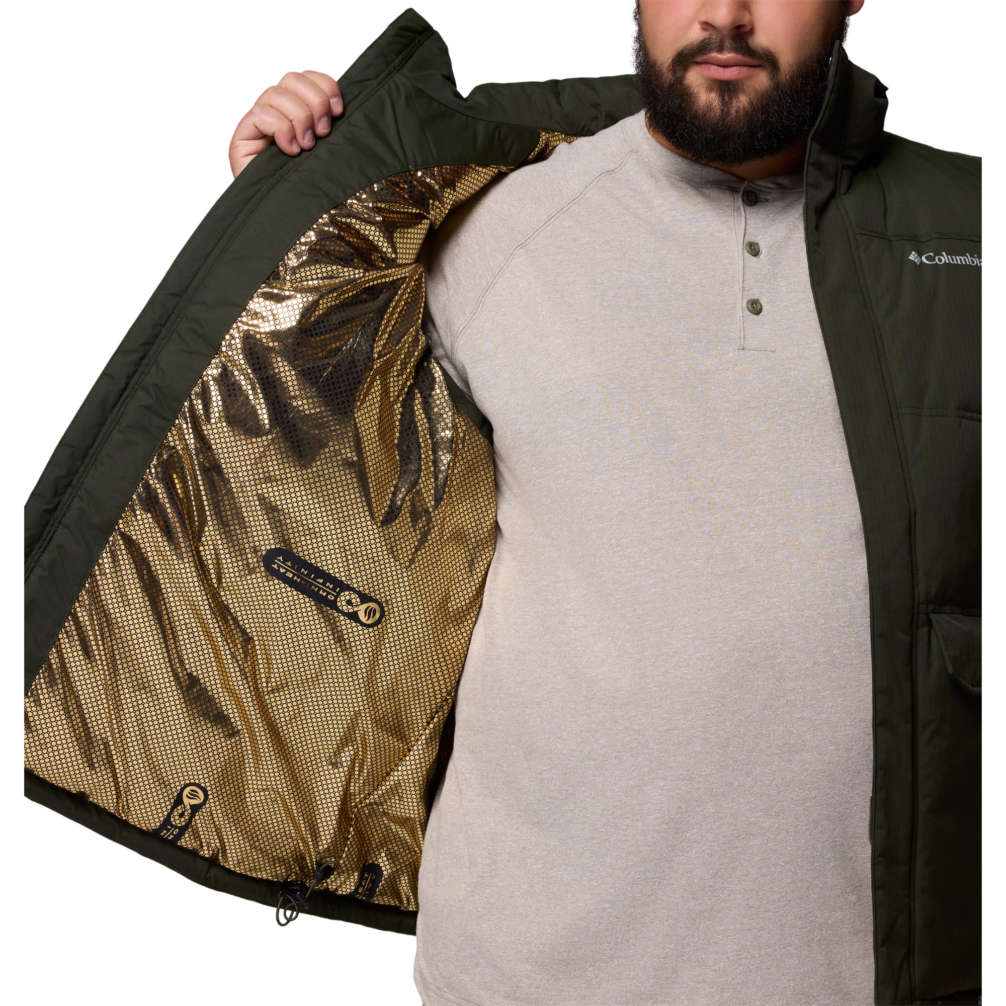 Columbia Men's Landroamer Insulated Puffer Vest (Greenscape)