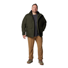Load image into Gallery viewer, Columbia Men&#39;s Landroamer Sherpa Lined Waterproof Insulated Jacket (Greenscape)

