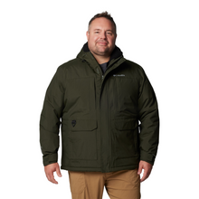 Load image into Gallery viewer, Columbia Men&#39;s Landroamer Sherpa Lined Waterproof Insulated Jacket (Greenscape)
