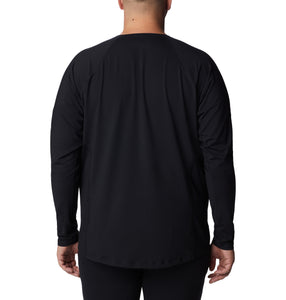 Columbia Men's Midweight Stretch Long Sleeve Crew Baselayer Top (Black)