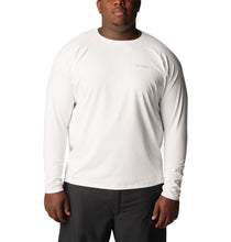 Load image into Gallery viewer, Columbia Men&#39;s Midweight Stretch Crew Neck Long Sleeve Base Layer Top (White)
