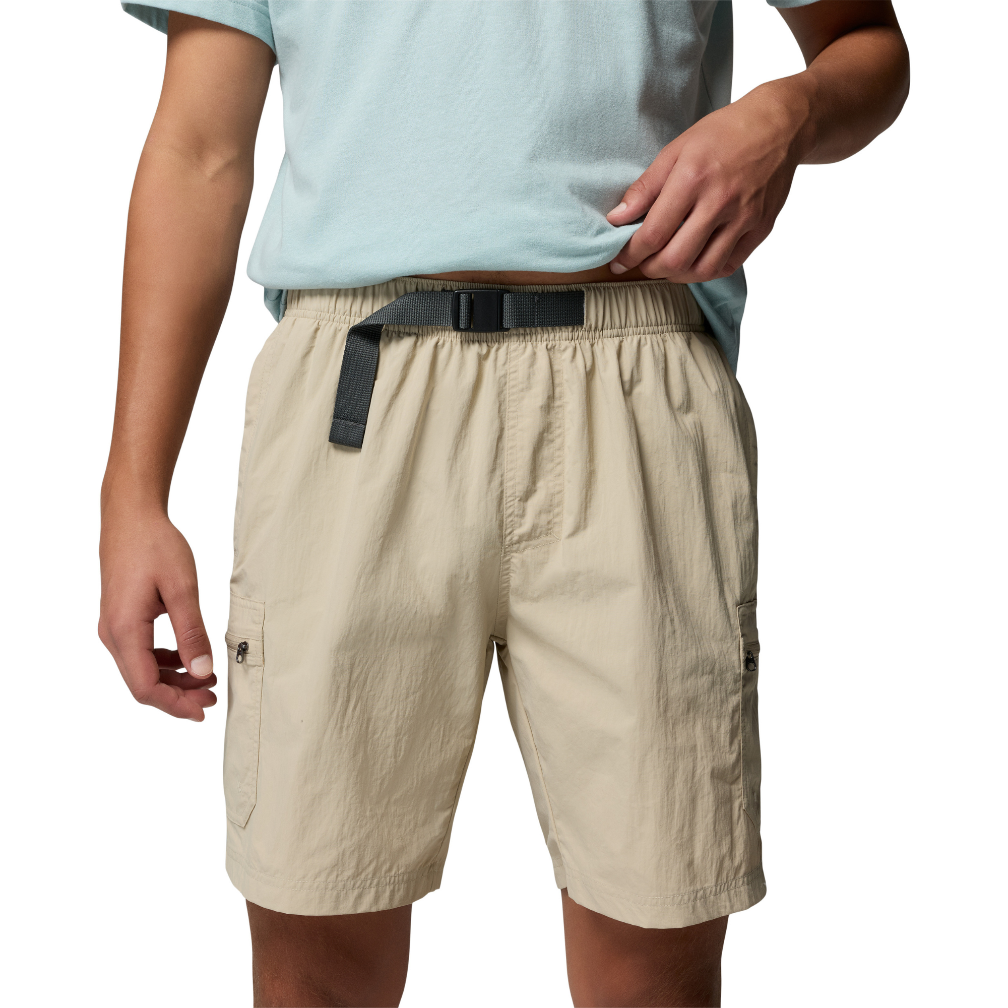 Columbia Men's Mountaindale UPF50 Cargo Shorts (Ancient Fossil)(8in)