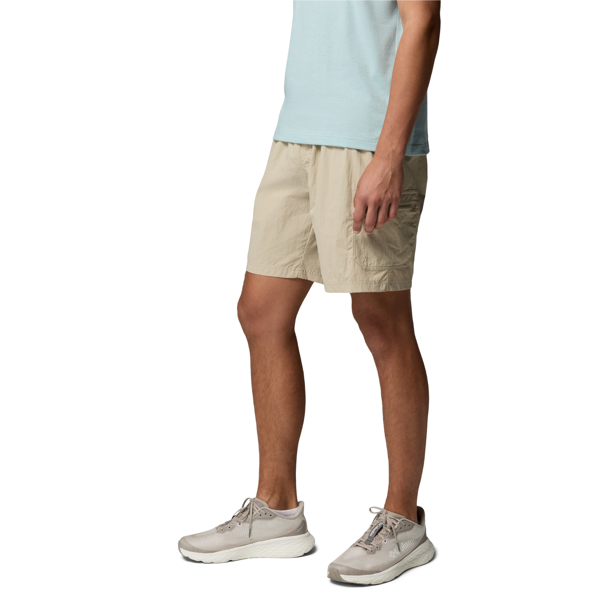Columbia Men's Mountaindale UPF50 Cargo Shorts (Ancient Fossil)(8in)