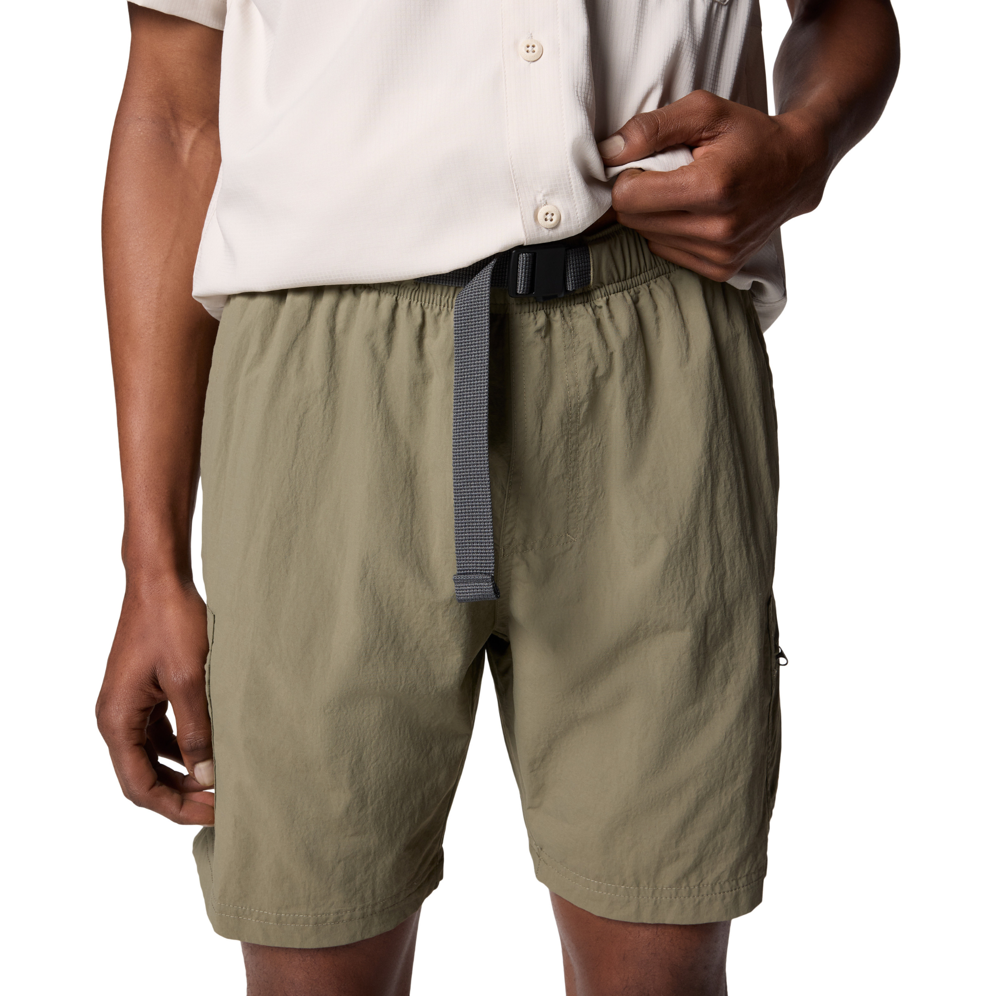 Columbia Men's Mountaindale UPF50 Cargo Shorts (Stone Green)(8in)