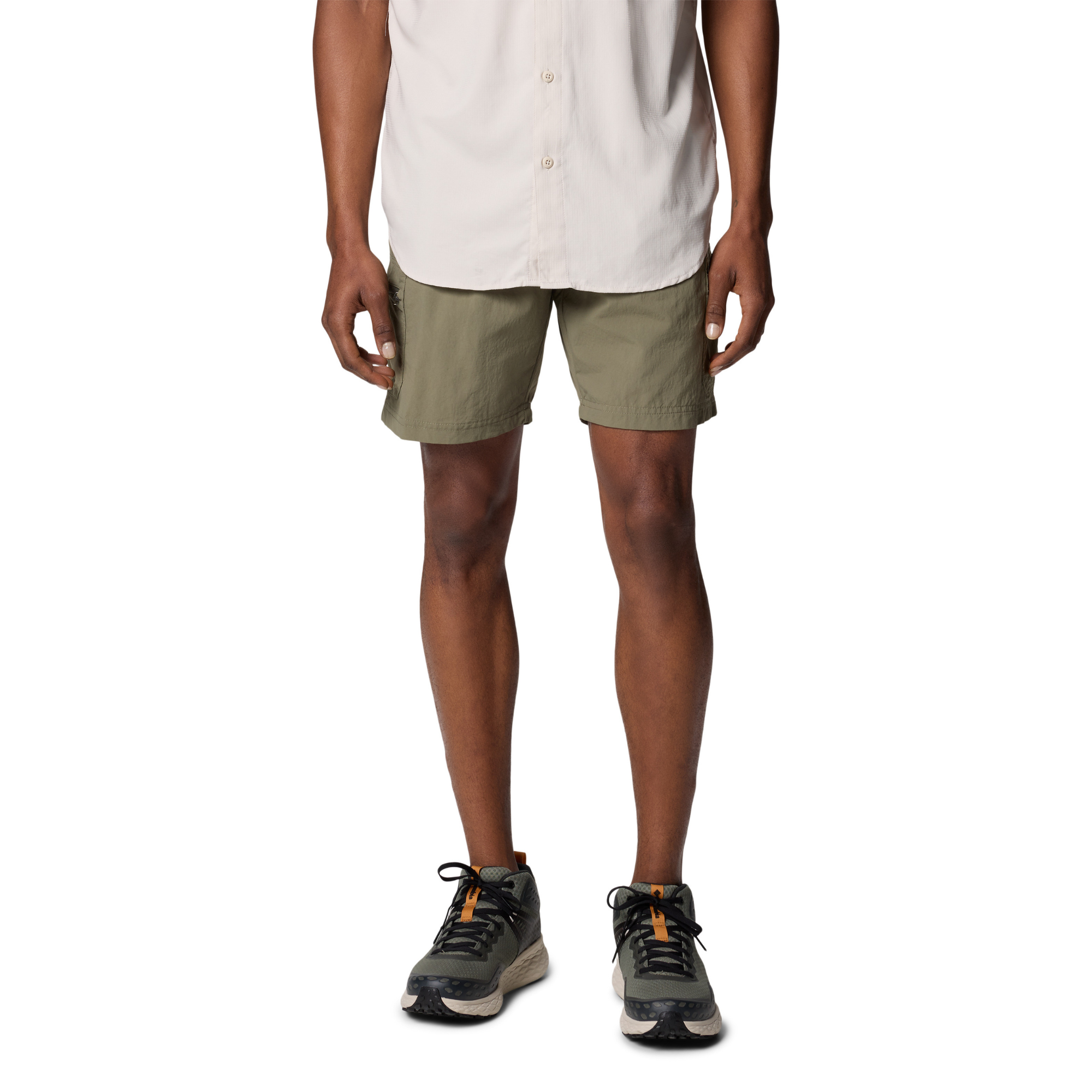 Columbia Men's Mountaindale Cargo Shorts (8in)(Stone Green)