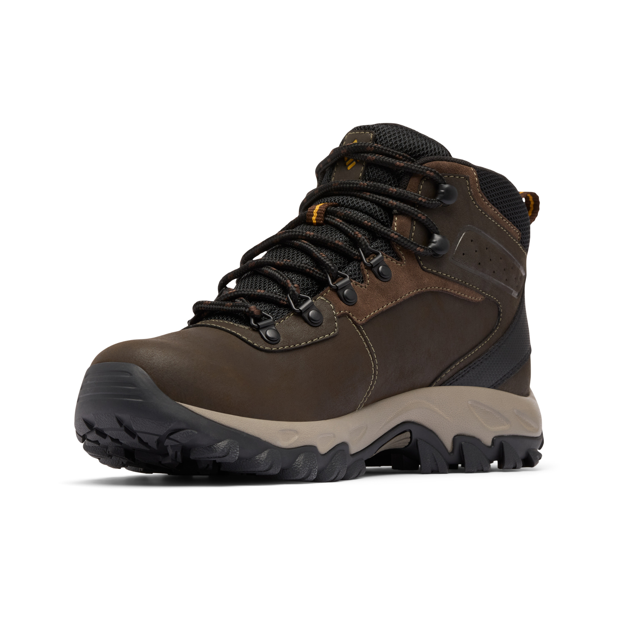 Columbia Men's Newton Ridge Plus II Waterproof Trail Boots (Cordovan/Squash)