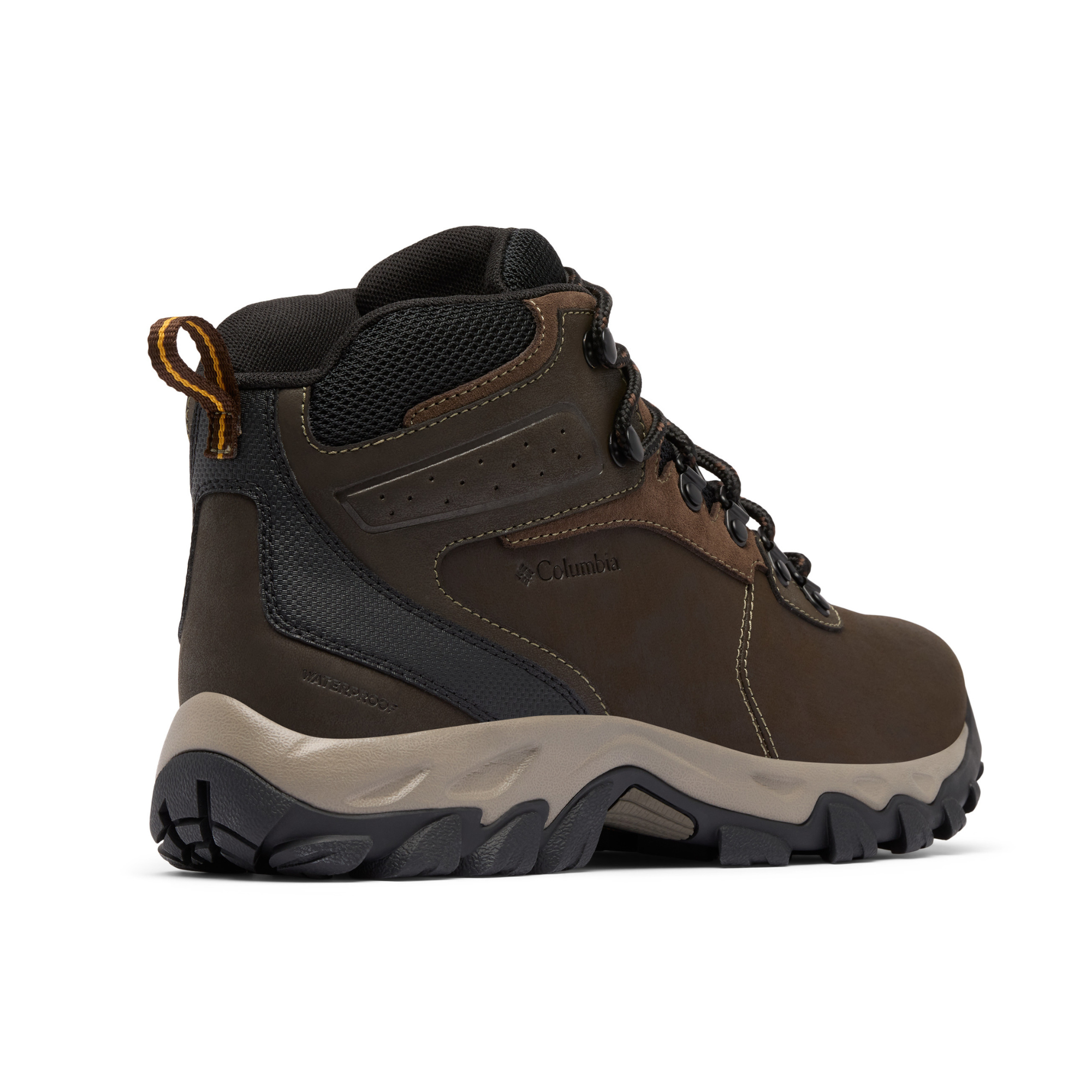 Columbia Men's Newton Ridge Plus II Waterproof Trail Boots (Cordovan/Squash)