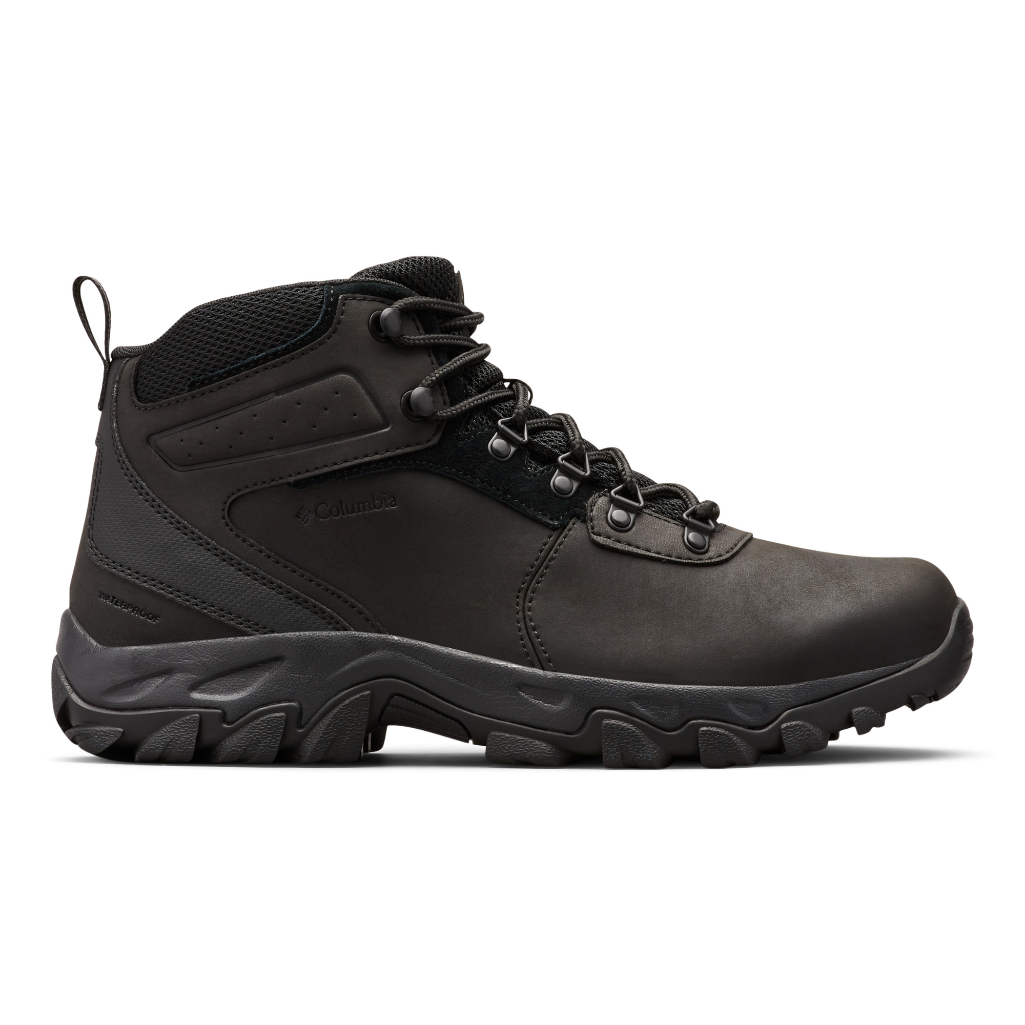 Columbia Men's Newton Ridge Plus II Waterproof Trail Boots (Black)