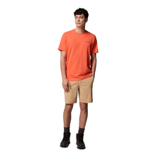 Load image into Gallery viewer, Columbia Men&#39;s North Cascades Short Sleeve Tee (Zing/CSC Box Logo)
