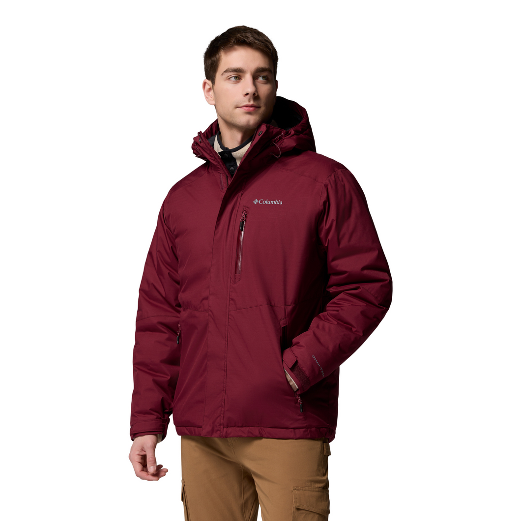 Columbia Men's Oak Harbor II Waterproof Insulated Jacket (Rich Wine)