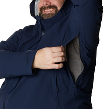 Load image into Gallery viewer, Columbia Men&#39;s Omni-Tech Ampli-Dry Waterproof Jacket (Collegiate Navy)
