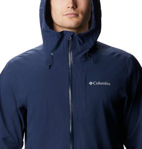 Columbia Men's Omni-Tech Ampli-Dry Waterproof Jacket (Collegiate Navy)