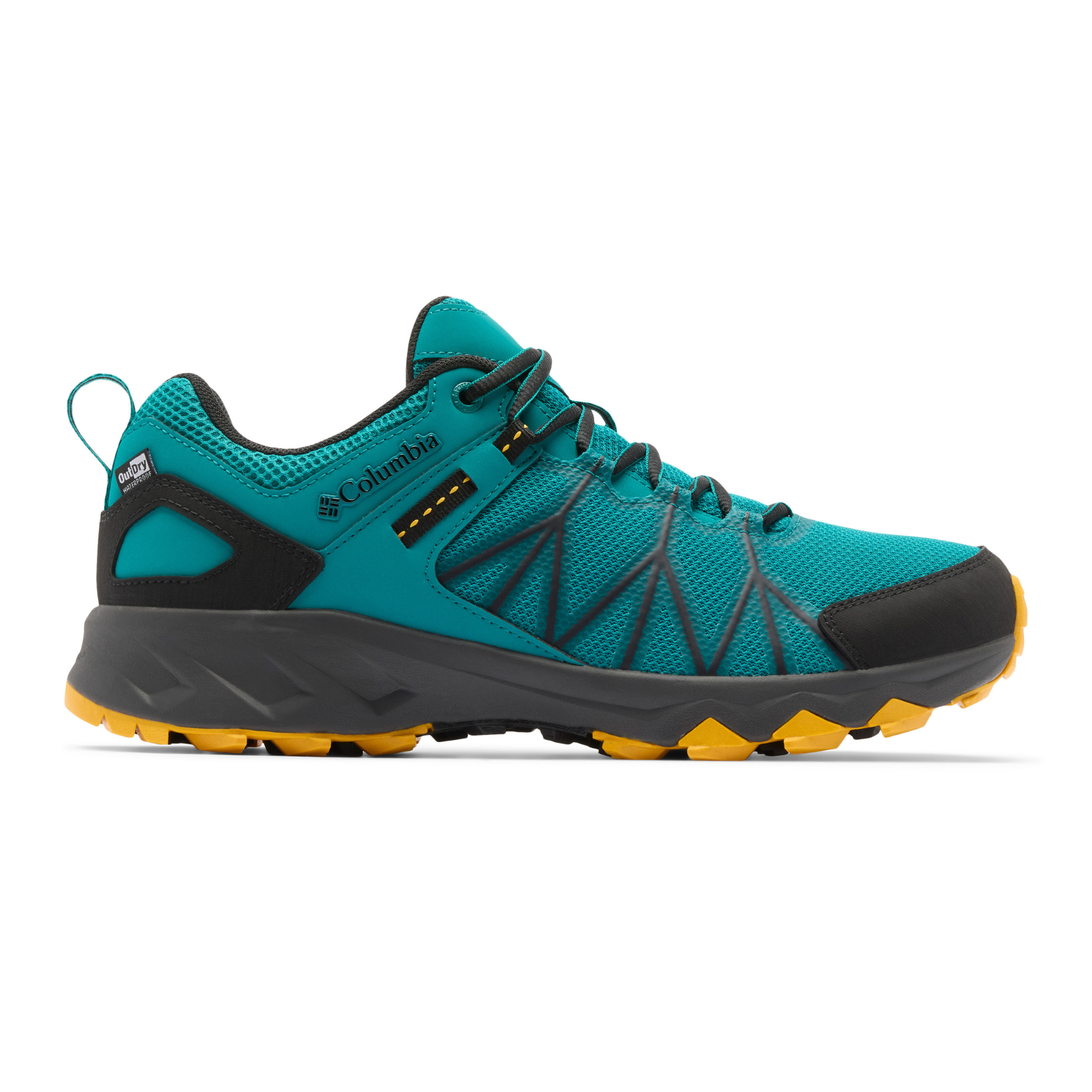 Columbia Men's Peakfreak II Outdry Waterproof Trail Shoes (Teal Chloride/Stinger)