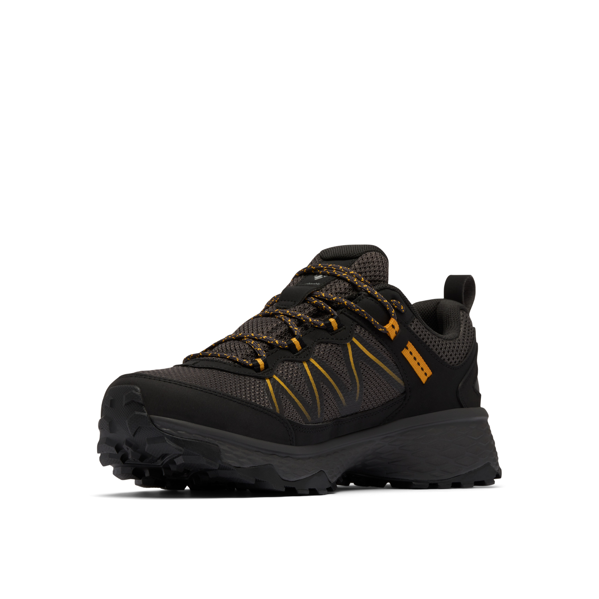 Columbia Men's Peakfreak Rush Outdry Waterproof Trail Shoes (Black/Raw Honey)