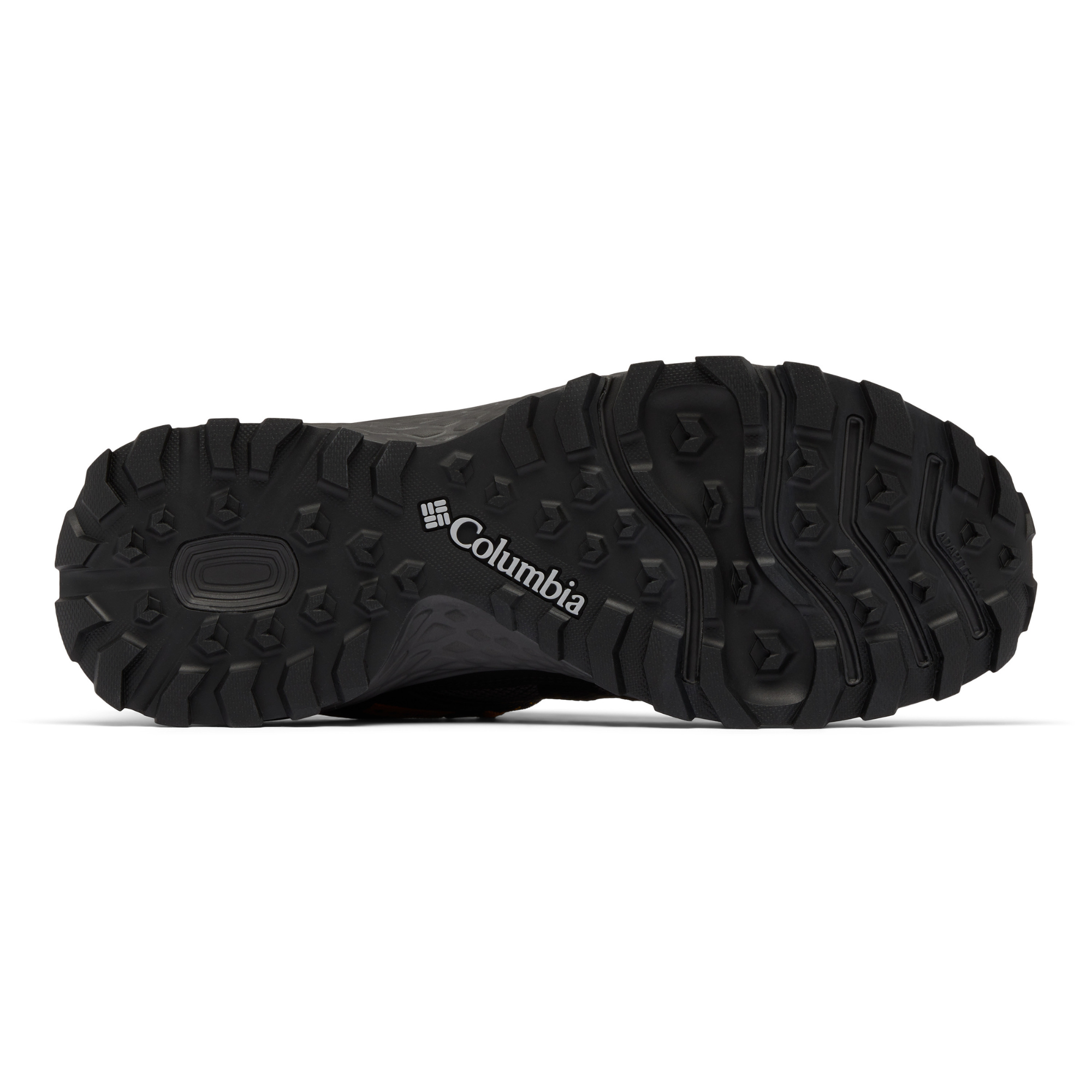 Columbia Men's Peakfreak Rush Outdry Waterproof Trail Shoes (Black/Raw Honey)