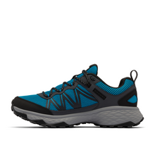 Load image into Gallery viewer, Columbia Men&#39;s Peakfreak Rush Outdry Waterproof Trail Shoes (Blue Echo/Black)
