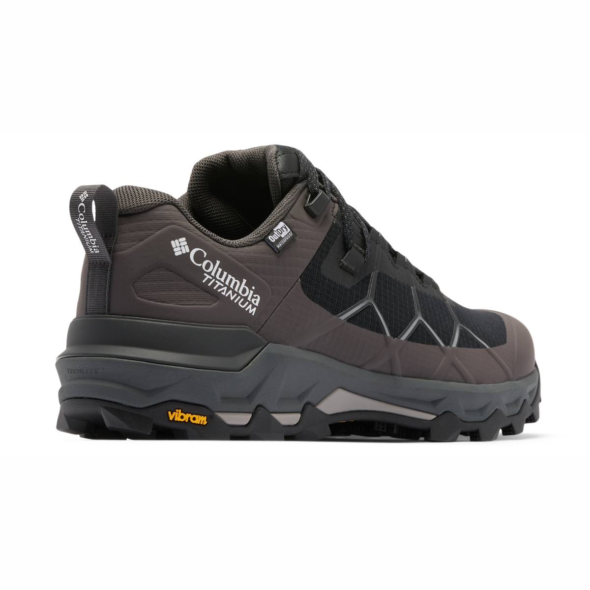 Columbia Men's Peakfreak Titanium Outdry Waterproof Trail Shoes (Black/Ti Titanium)