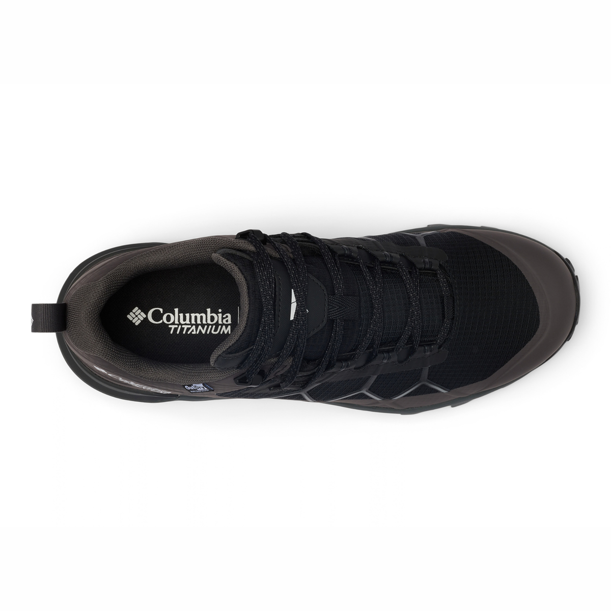 Columbia Men's Peakfreak Titanium Outdry Waterproof Trail Shoes (Black/Ti Titanium)
