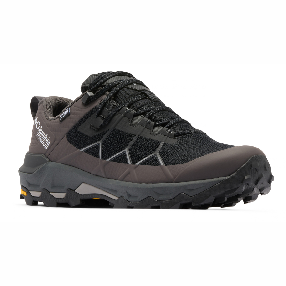 Columbia Men's Peakfreak Titanium Outdry Waterproof Trail Shoes (Black/Ti Titanium)