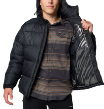 Load image into Gallery viewer, Columbia Men&#39;s Pike Lake II Hooded Insulated Puffer Jacket (Black)
