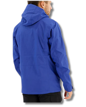 Load image into Gallery viewer, Columbia Men&#39;s Pouring Adventure III Waterproof Jacket (Mountain Blue)
