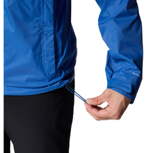 Load image into Gallery viewer, Columbia Men&#39;s Pouring Adventure III Waterproof Jacket (Mountain Blue)
