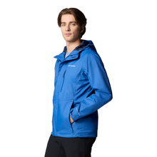 Load image into Gallery viewer, Columbia Men&#39;s Pouring Adventure III Waterproof Jacket (Mountain Blue)
