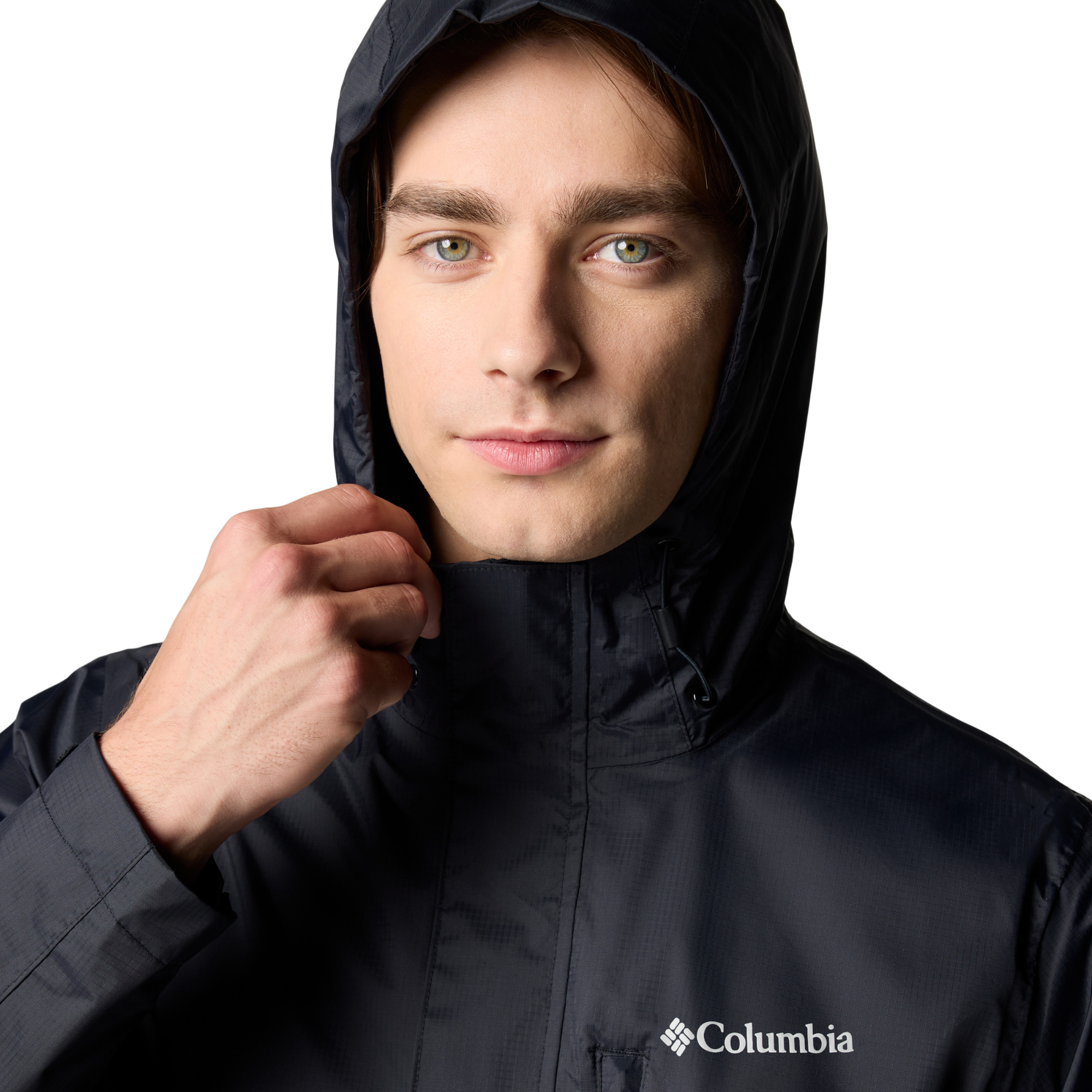 Columbia Men's Pouring Adventure Waterproof Jacket Black 010 2117171