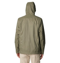 Load image into Gallery viewer, Columbia Men&#39;s Pouring Adventure Waterproof Jacket (Stone Green)
