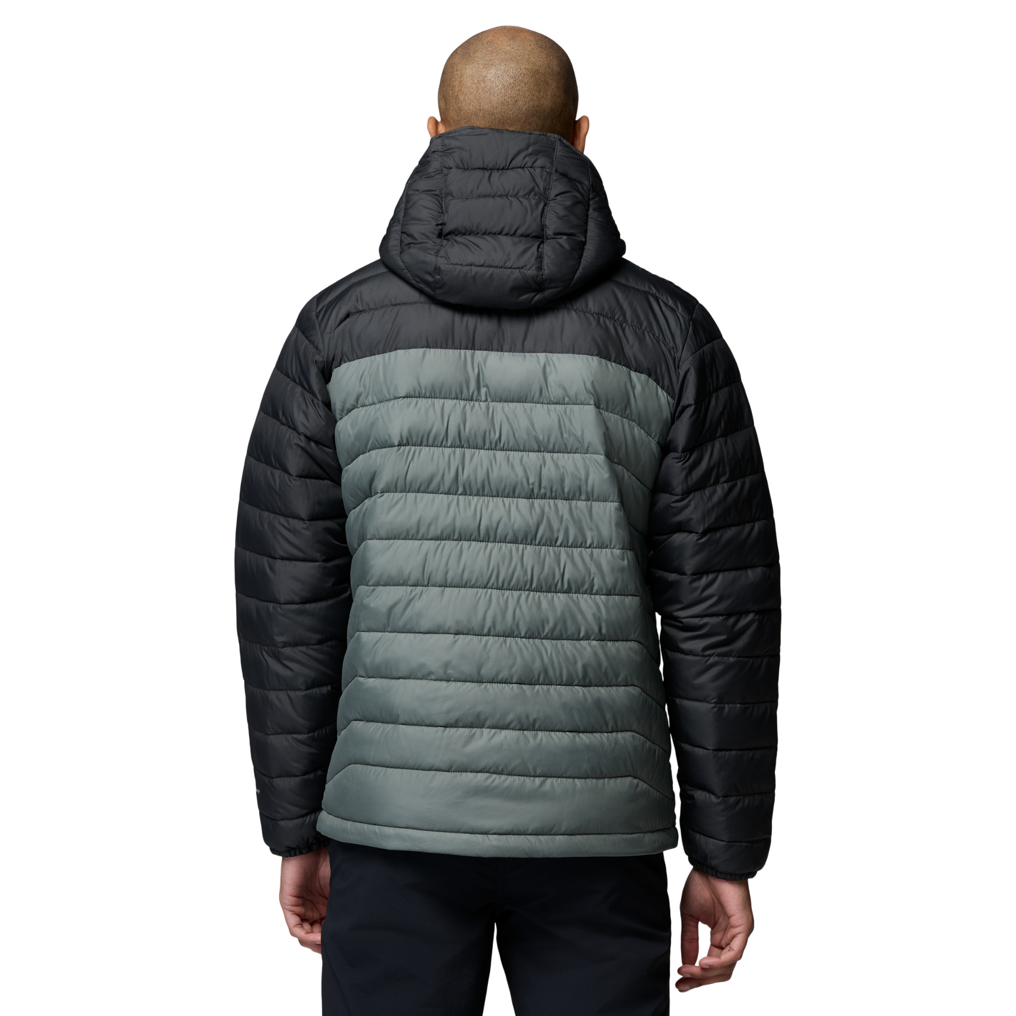 Columbia Men's Powder Lite II Hooded Insulated Jacket Sedona Sage Shark 342 2086944