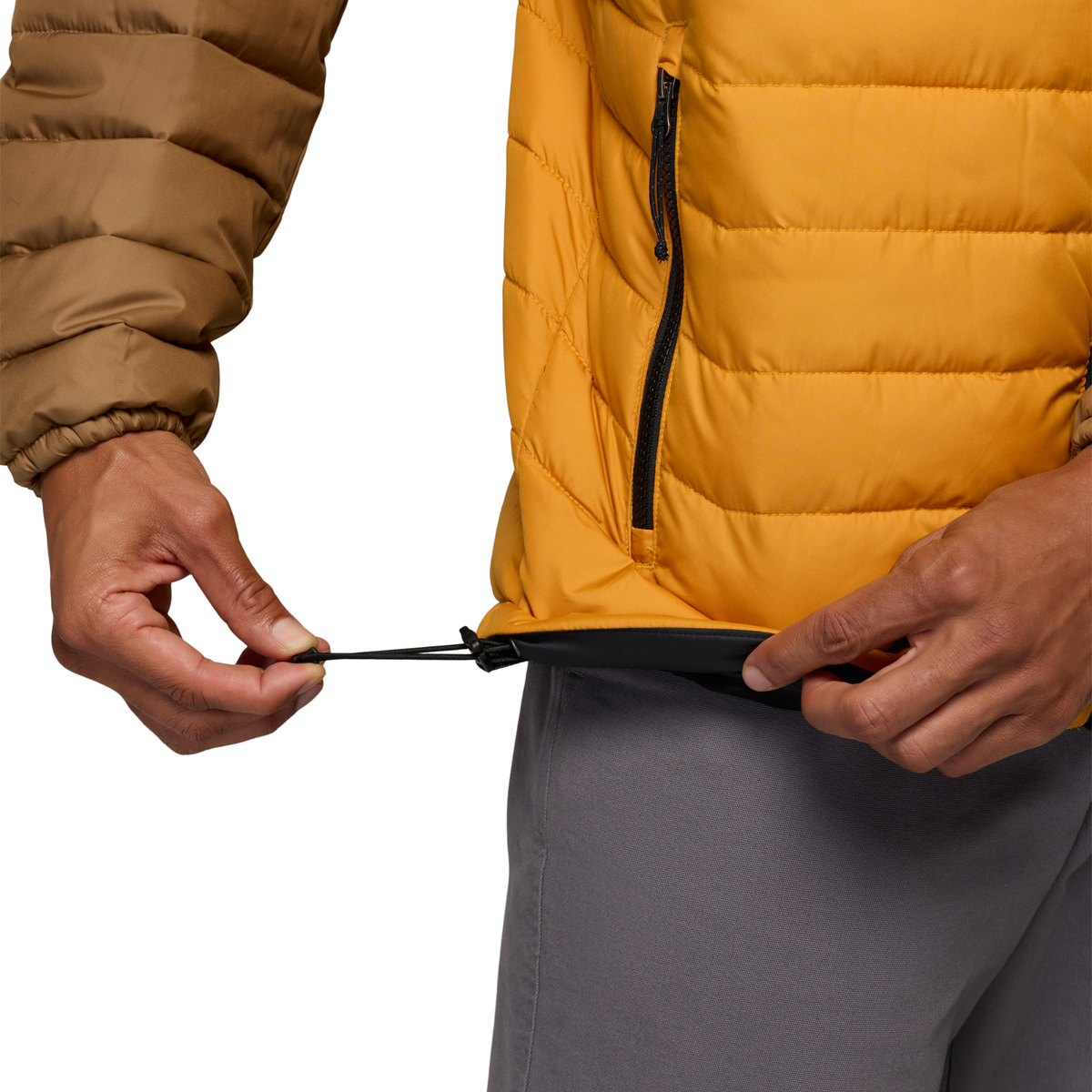Columbia Men's Powder Lite II Hooded Insulated Jacket Squash Delta 735 2086944
