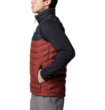 Load image into Gallery viewer, Columbia Men&#39;s Powder Lite II Insulated Body Warmer (Spice Black)
