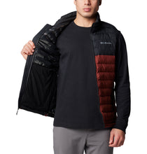 Load image into Gallery viewer, Columbia Men&#39;s Powder Lite II Insulated Body Warmer (Spice Black)
