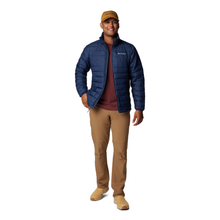 Load image into Gallery viewer, Columbia Men&#39;s Powder Lite II Insulated Jacket (Collegiate Navy)
