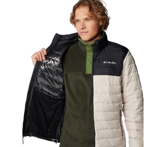 Columbia Men's Powder Lite II Insulated Jacket (Dark Stone/Black)