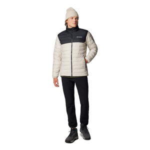 Columbia Men's Powder Lite II Insulated Jacket (Dark Stone/Black)