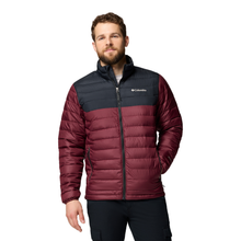 Load image into Gallery viewer, Columbia Men&#39;s Powder Lite II Insulated Jacket (Rich Wine/Black)
