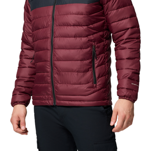 Columbia Men's Powder Lite II Insulated Jacket (Rich Wine/Black)
