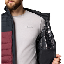 Load image into Gallery viewer, Columbia Men&#39;s Powder Lite II Insulated Jacket (Rich Wine/Black)

