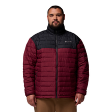 Load image into Gallery viewer, Columbia Men&#39;s Powder Lite II Insulated Jacket (Rich Wine/Black)
