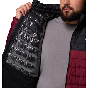 Columbia Men's Powder Lite II Insulated Jacket (Rich Wine/Black)