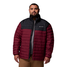 Load image into Gallery viewer, Columbia Men&#39;s Powder Lite II Insulated Jacket (Rich Wine/Black)
