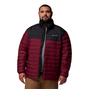 Columbia Men's Powder Lite II Insulated Jacket (Rich Wine/Black)