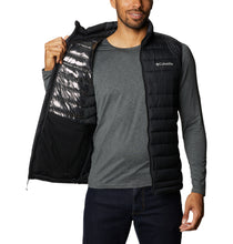 Load image into Gallery viewer, Columbia Men&#39;s Powder Lite II Insulated Body Warmer (Black)
